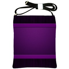 Board Purple Line Shoulder Sling Bags