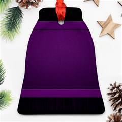 Board Purple Line Ornament (bell)