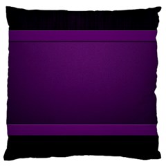 Board Purple Line Large Flano Cushion Case (one Side) by Mariart