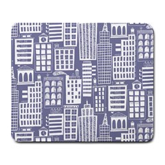 Building Citi Town Cityscape Large Mousepads by Mariart