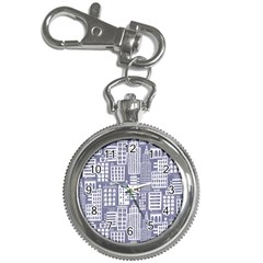 Building Citi Town Cityscape Key Chain Watches by Mariart