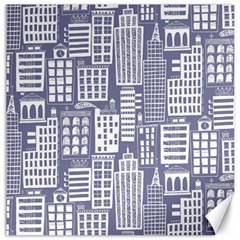 Building Citi Town Cityscape Canvas 12  X 12  