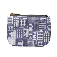 Building Citi Town Cityscape Mini Coin Purses by Mariart