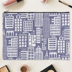 Building Citi Town Cityscape Cosmetic Bag (xxxl) 