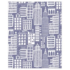 Building Citi Town Cityscape Drawstring Bag (small) by Mariart