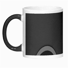 Flag Grey Orange Circle Polka Hole Space Morph Mugs by Mariart