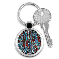 Dizzy Stone Wave Key Chains (round) 