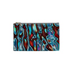 Dizzy Stone Wave Cosmetic Bag (small)  by Mariart