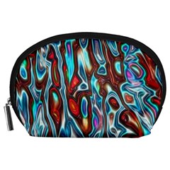 Dizzy Stone Wave Accessory Pouches (large)  by Mariart