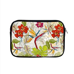 Flower Floral Red Green Tropical Apple Macbook Pro 15  Zipper Case