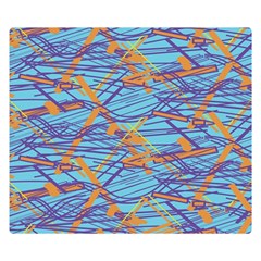 Geometric Line Cable Love Double Sided Flano Blanket (small)  by Mariart