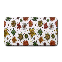 Flower Floral Sunflower Rose Pattern Base Medium Bar Mats by Mariart