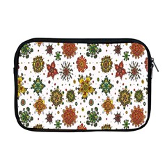 Flower Floral Sunflower Rose Pattern Base Apple Macbook Pro 17  Zipper Case by Mariart