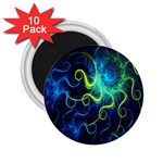 Electricsheep Mathematical Algorithm Displays Fractal Permutations 2.25  Magnets (10 pack)  Front