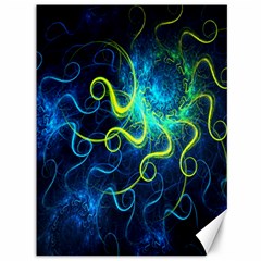 Electricsheep Mathematical Algorithm Displays Fractal Permutations Canvas 36  X 48   by Mariart