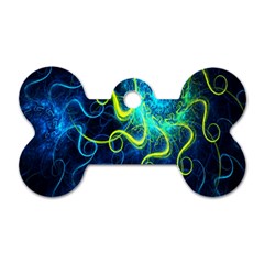 Electricsheep Mathematical Algorithm Displays Fractal Permutations Dog Tag Bone (two Sides) by Mariart