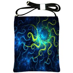 Electricsheep Mathematical Algorithm Displays Fractal Permutations Shoulder Sling Bags by Mariart