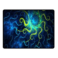 Electricsheep Mathematical Algorithm Displays Fractal Permutations Double Sided Fleece Blanket (small) 