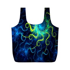 Electricsheep Mathematical Algorithm Displays Fractal Permutations Full Print Recycle Bags (m)  by Mariart