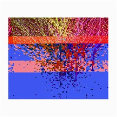 Glitchdrips Shadow Color Fire Small Glasses Cloth by Mariart