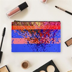 Glitchdrips Shadow Color Fire Cosmetic Bag (medium) 