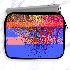 Glitchdrips Shadow Color Fire Apple Ipad 2/3/4 Zipper Cases by Mariart