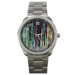 Heimbold Sign Random Shadow Line Vertical Light Sport Metal Watch