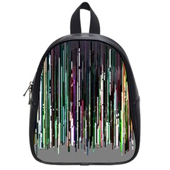 Heimbold Sign Random Shadow Line Vertical Light School Bags (small) 