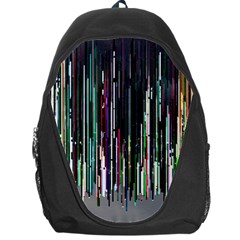 Heimbold Sign Random Shadow Line Vertical Light Backpack Bag by Mariart