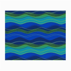 Geometric Line Wave Chevron Waves Novelty Small Glasses Cloth by Mariart