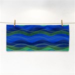 Geometric Line Wave Chevron Waves Novelty Cosmetic Storage Cases Front