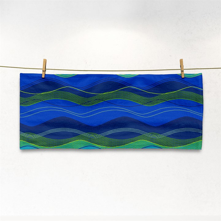 Geometric Line Wave Chevron Waves Novelty Cosmetic Storage Cases