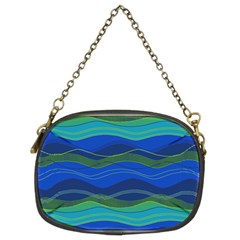 Geometric Line Wave Chevron Waves Novelty Chain Purses (two Sides)  by Mariart