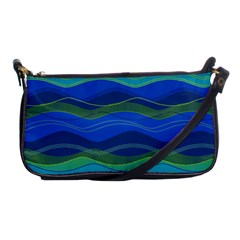 Geometric Line Wave Chevron Waves Novelty Shoulder Clutch Bags