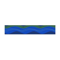 Geometric Line Wave Chevron Waves Novelty Flano Scarf (mini) by Mariart