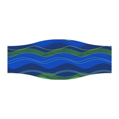 Geometric Line Wave Chevron Waves Novelty Stretchable Headband by Mariart