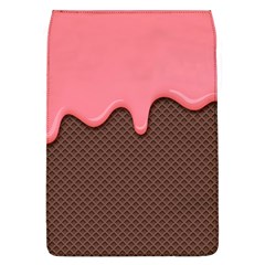 Ice Cream Pink Choholate Plaid Chevron Flap Covers (l)  by Mariart