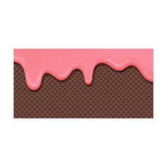 Ice Cream Pink Choholate Plaid Chevron Yoga Headband