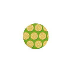 Lime Orange Yellow Green Fruit 1  Mini Buttons