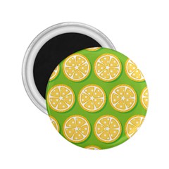 Lime Orange Yellow Green Fruit 2 25  Magnets