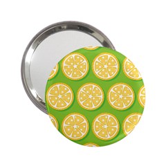 Lime Orange Yellow Green Fruit 2 25  Handbag Mirrors by Mariart