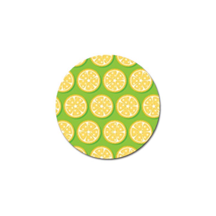 Lime Orange Yellow Green Fruit Golf Ball Marker