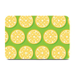 Lime Orange Yellow Green Fruit Plate Mats by Mariart