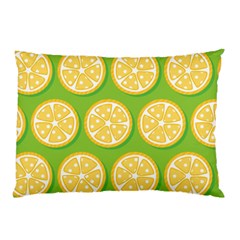 Lime Orange Yellow Green Fruit Pillow Case