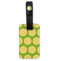 Lime Orange Yellow Green Fruit Luggage Tags (one Side) 