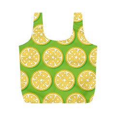 Lime Orange Yellow Green Fruit Full Print Recycle Bags (m)  by Mariart