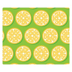 Lime Orange Yellow Green Fruit Double Sided Flano Blanket (small)  by Mariart