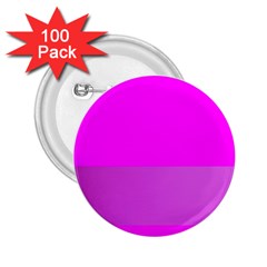 Line Pink 2 25  Buttons (100 Pack) 