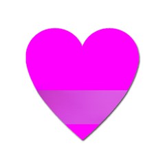 Line Pink Heart Magnet