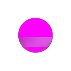 Line Pink Golf Ball Marker by Mariart